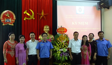 Viện KSND huyện Chương Mỹ kỷ niệm 57 năm ngày truyền thống ngành Kiểm...